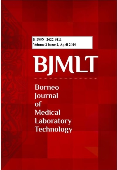 					View Vol. 2 No. 2 (2020): Borneo Journal of Medical Laboratory Technology
				