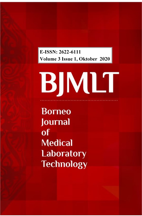 					View Vol. 3 No. 1 (2020): Borneo Journal of Medical Laboratory Technology
				