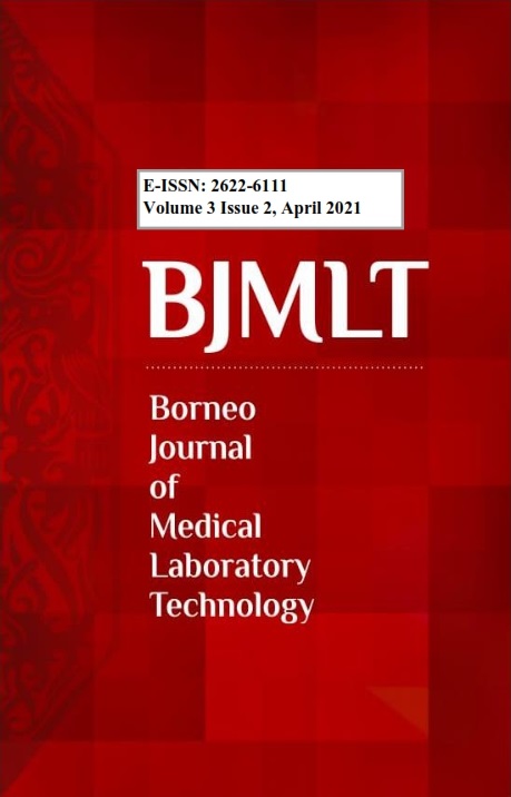					View Vol. 3 No. 2 (2021): Borneo Journal of Medical Laboratory Technology
				