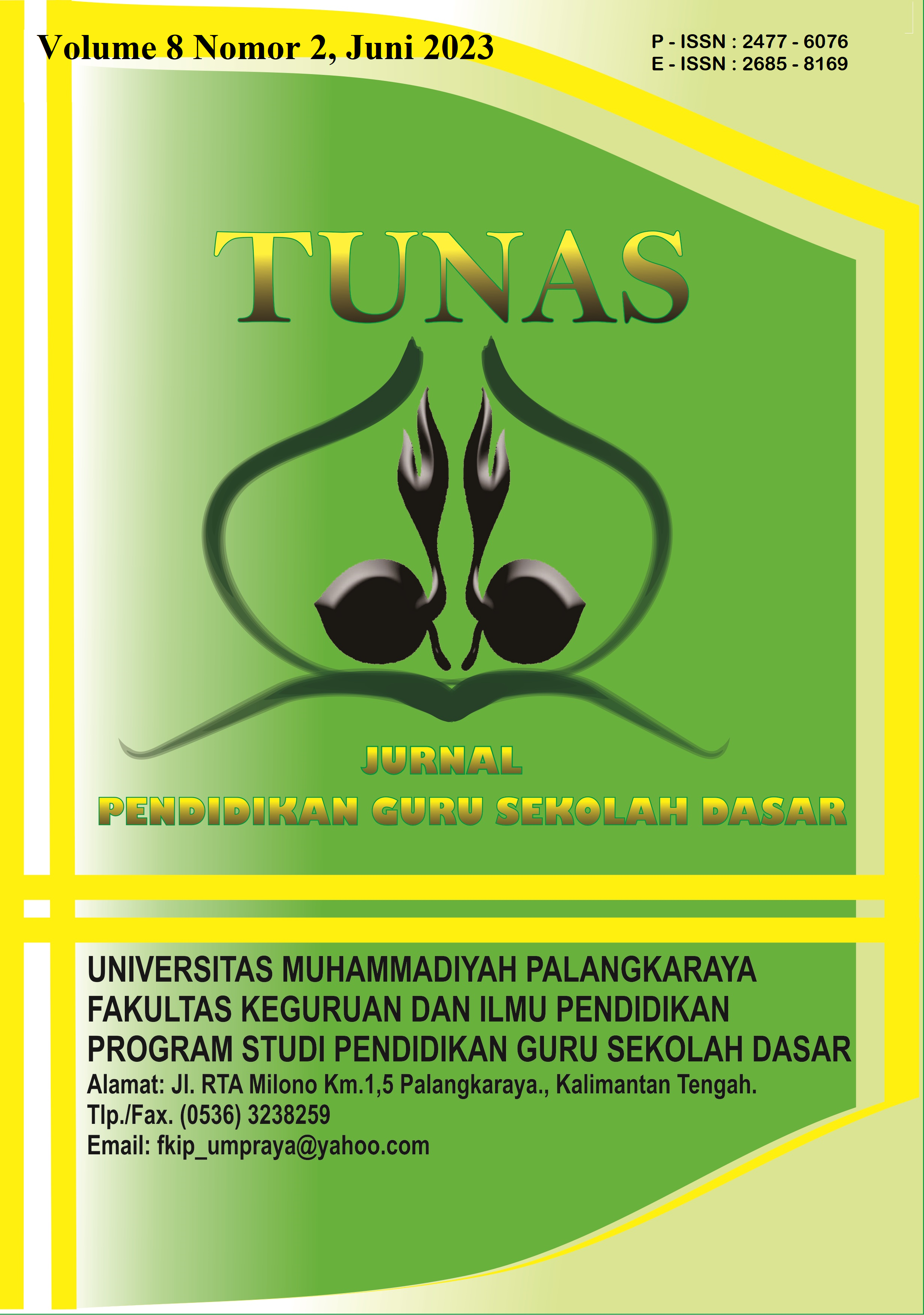 					View Vol. 8 No. 2 (2023): Tunas: Jurnal Pendidikan Guru Sekolah Dasar
				