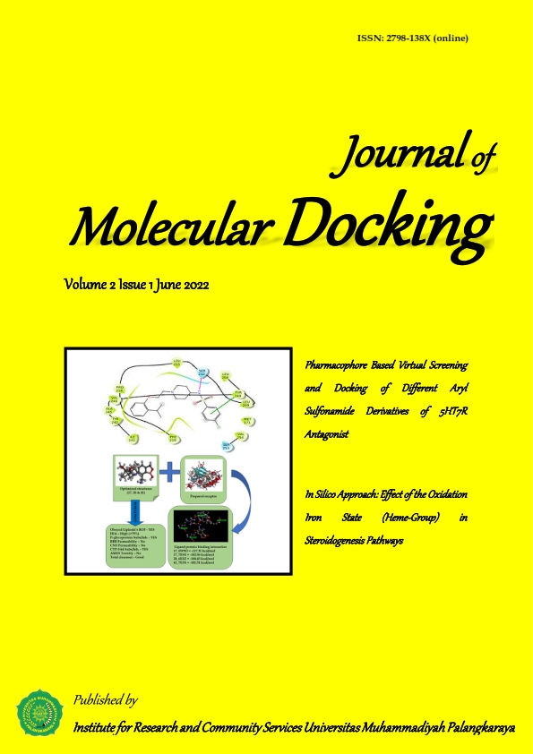 					View Vol. 2 No. 1 (2022): Journal of Molecular Docking
				
