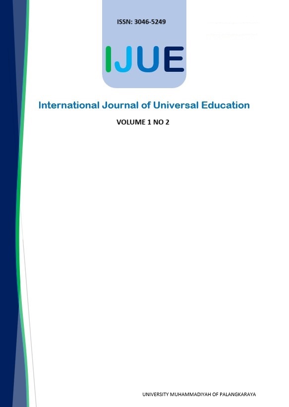 					View Vol. 1 No. 2 (2023): International Journal of Universal Education
				